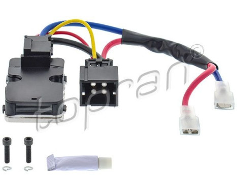 Regulator, passenger compartment fan