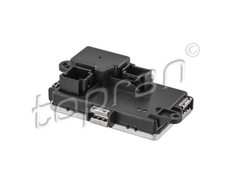 Regulator, passenger compartment fan