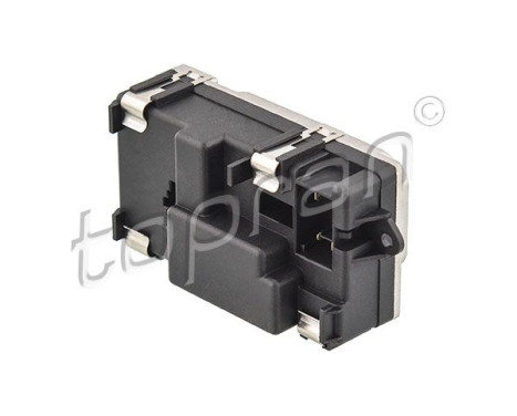 Regulator, passenger compartment fan