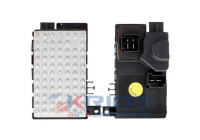 Regulator, passenger compartment fan