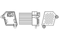 Regulator, passenger compartment fan