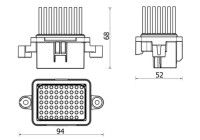 Regulator, passenger compartment fan