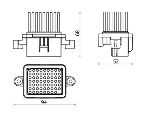 Regulator, passenger compartment fan