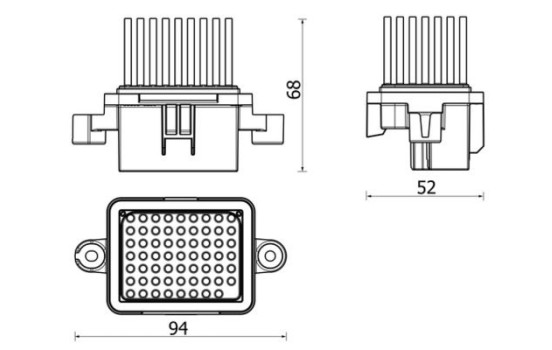 Regulator, passenger compartment fan