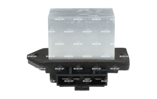 Resistor, fan radiator