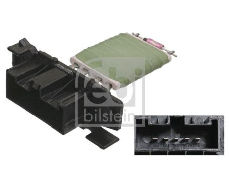 Resistor, interior blower 100043 FEBI, Image 2