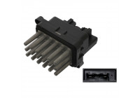 Resistor, interior blower 38645 FEBI