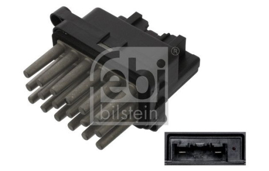 Resistor, interior blower 38645 FEBI, Image 2