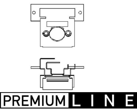 Resistor, interior blower BEHR *** PREMIUM LINE ***