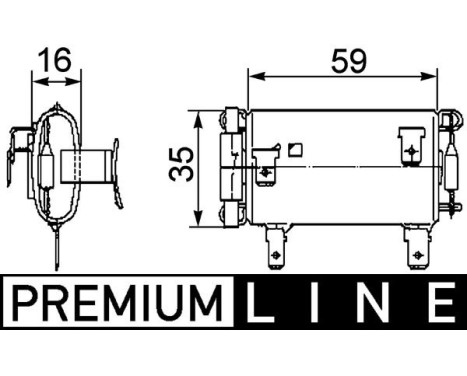 Resistor, interior blower BEHR *** PREMIUM LINE ***