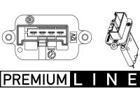 Resistor, interior blower BEHR *** PREMIUM LINE ***
