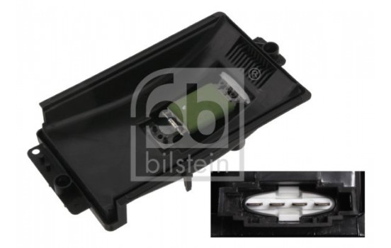 Resistor, interior blower febi Plus 33154