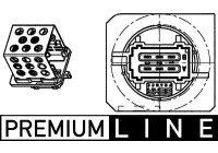 Resistor, interior blower PREMIUM LINE