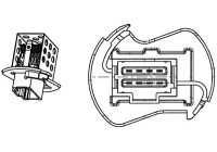 Resistor, interior blower PREMIUM LINE