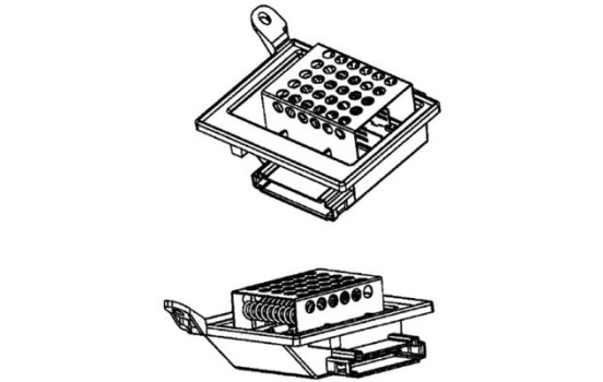 Resistor, interior blower PREMIUM LINE, Image 2