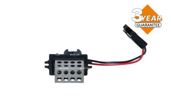 Resistor, interior blower