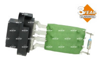 Resistor, interior blower
