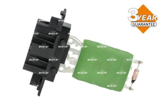 Resistor, interior blower