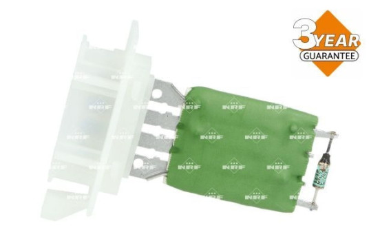 Resistor, interior blower