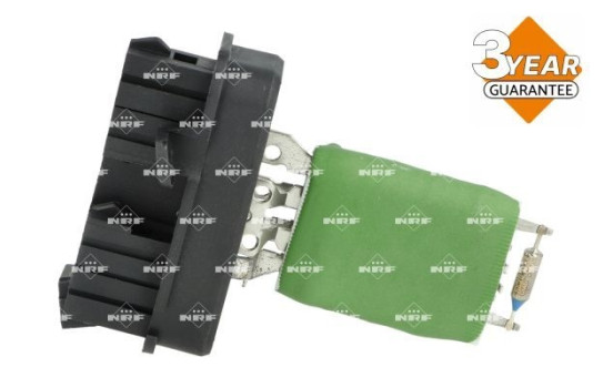 Resistor, interior blower