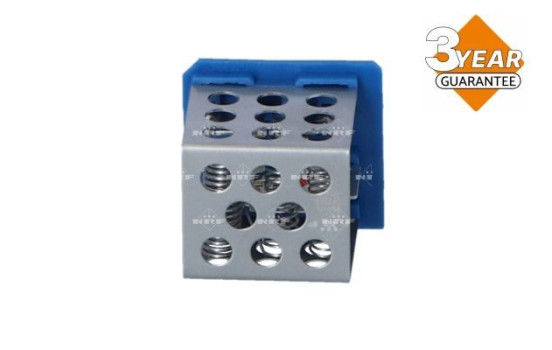 Resistor, interior blower