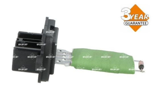 Resistor, interior blower