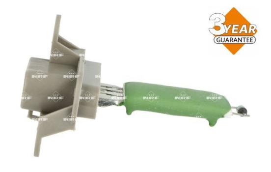 Resistor, interior blower