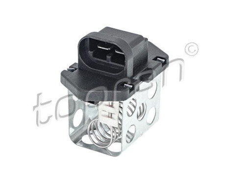 Resistor, interior blower