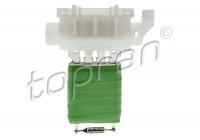 Resistor, interior blower