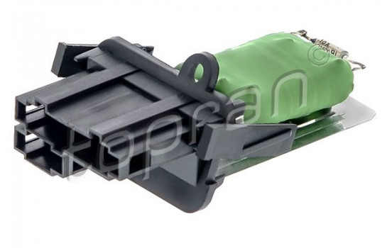Resistor, interior blower