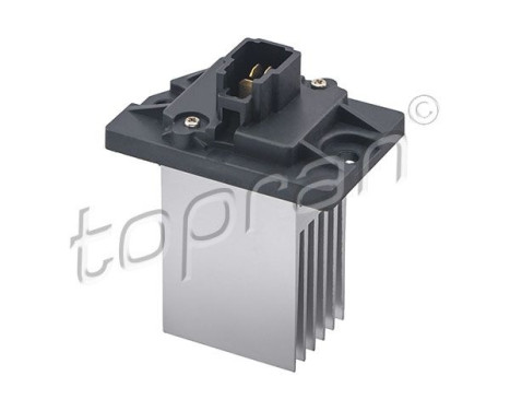 Resistor, interior blower