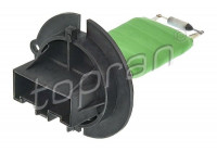 Resistor, interior blower