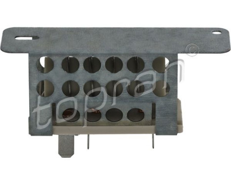 Resistor, interior blower