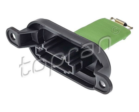Resistor, interior blower