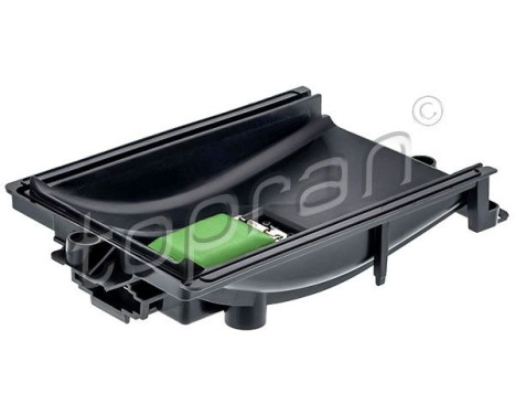 Resistor, interior blower