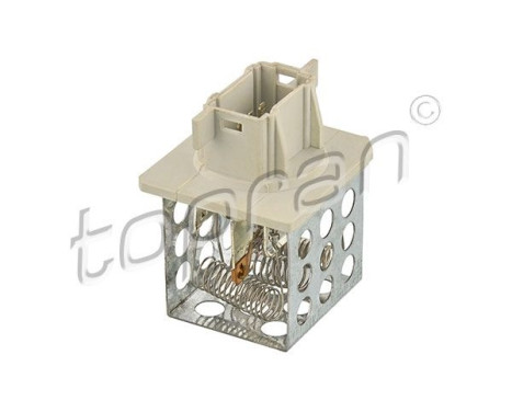 Resistor, interior blower