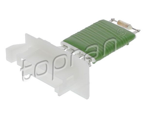 Resistor, interior blower