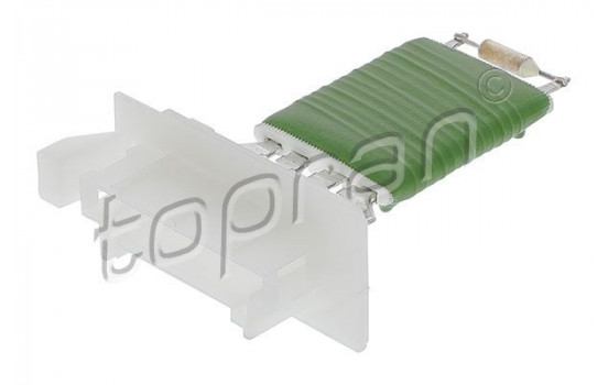 Resistor, interior blower