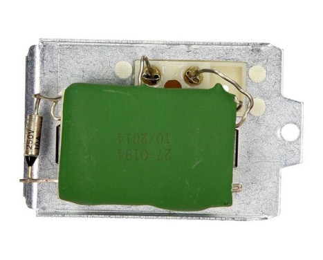 Resistor, interior blower