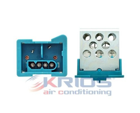 Resistor, interior blower