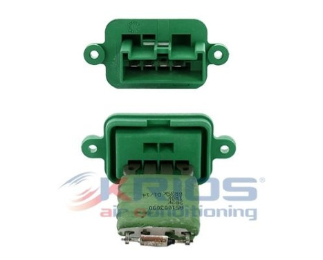 Resistor, interior blower