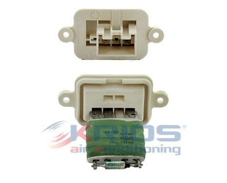Resistor, interior blower