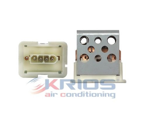 Resistor, interior blower