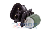 Resistor, interior blower