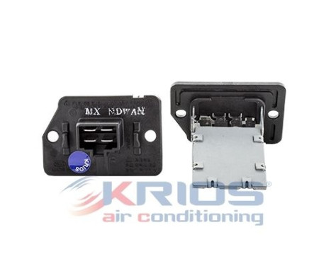 Resistor, interior blower