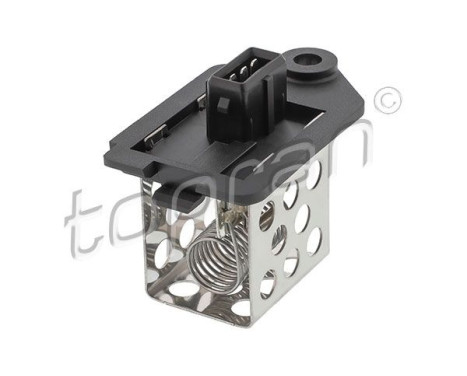 Resistor, interior blower