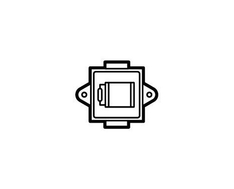 Resistor, interior blower