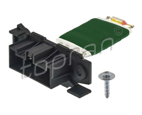Resistor, interior blower