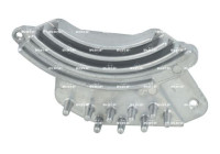 Resistor, interior blower