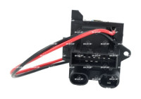 Resistor, interior blower